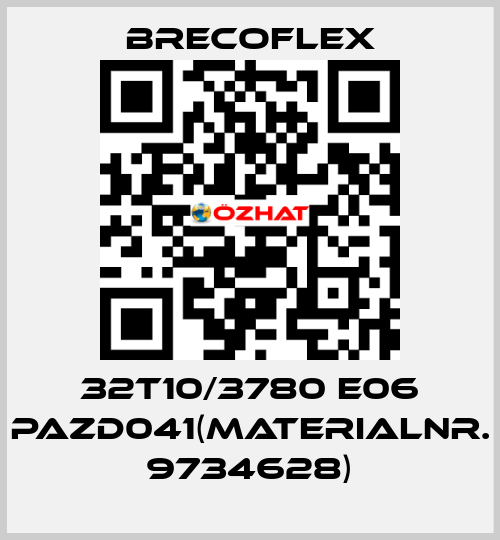 32T10/3780 E06 PAZD041(MATERIALNR. 9734628) Brecoflex