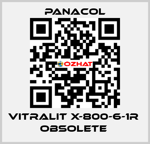 VITRALIT X-800-6-1R  Obsolete  Panacol