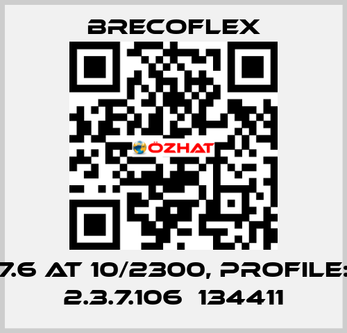 7.6 AT 10/2300, PROFILE: 2.3.7.106  134411 Brecoflex