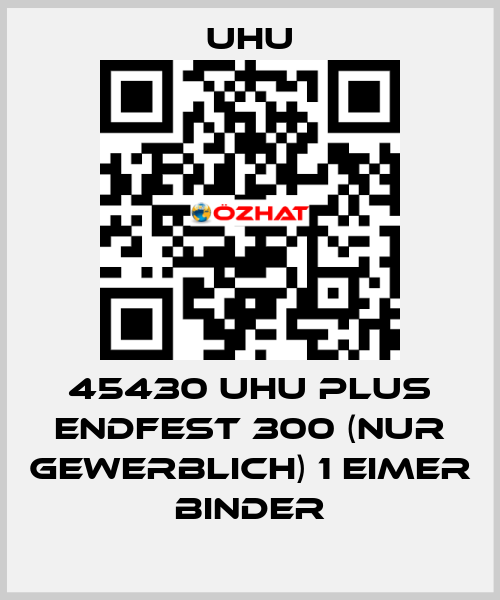 45430 UHU plus endfest 300 (NUR GEWERBLICH) 1 Eimer Binder UHU