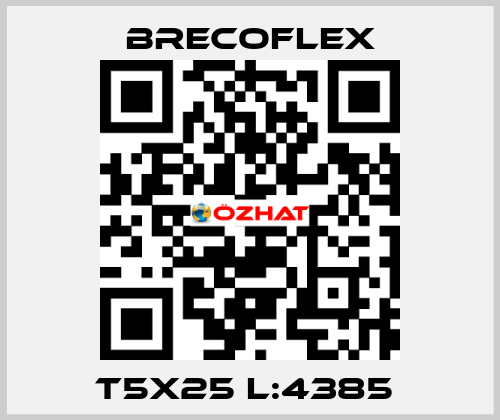 T5X25 L:4385  Brecoflex