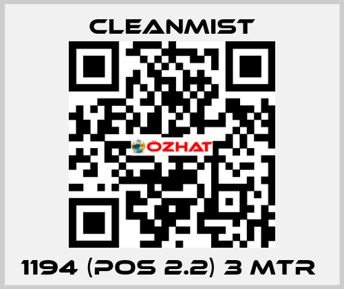 1194 (pos 2.2) 3 mtr  CleanMist