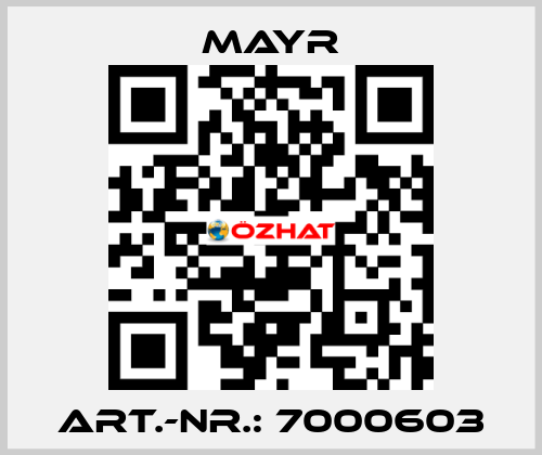 ART.-NR.: 7000603 Mayr