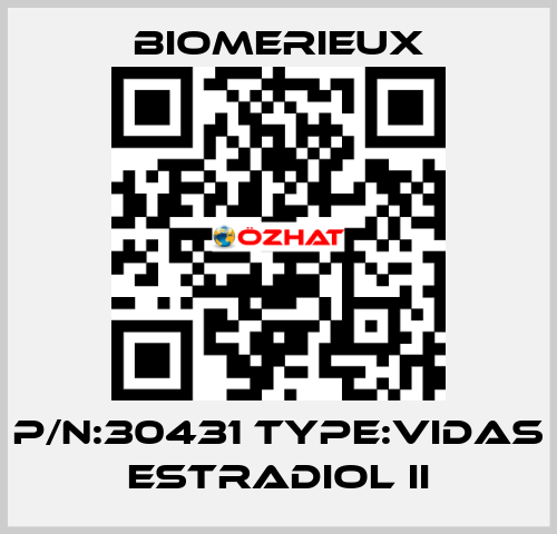 P/N:30431 Type:VIDAS Estradiol II Biomerieux