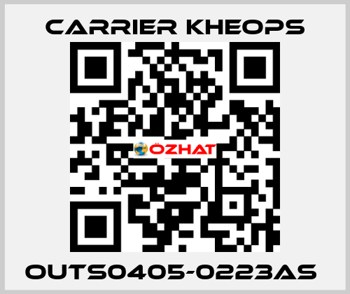 OUTS0405-0223AS  Carrier Kheops