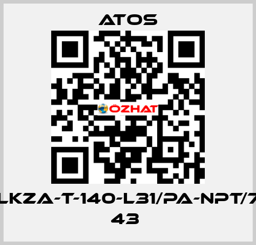 DLKZA-T-140-L31/PA-NPT/7C 43  Atos