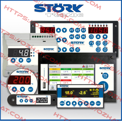 ST551 cooling controller with graphic LCD  Stork tronic