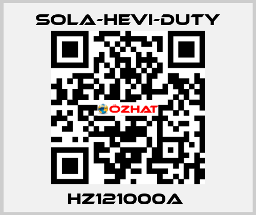 HZ121000A  Sola-Hevi-Duty