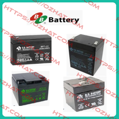 Type: YUASA NP26-12B  B.B. Battery