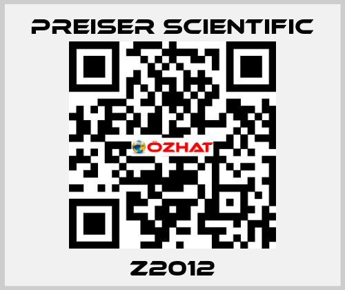 Z2012 Preiser Scientific