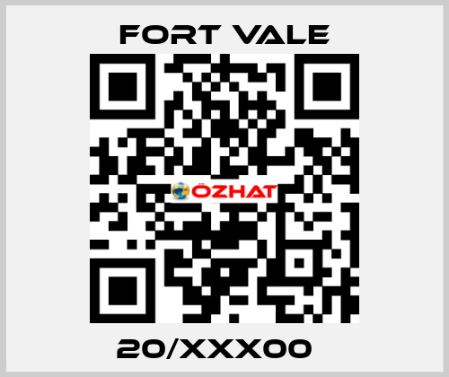 20/XXX00   Fort Vale