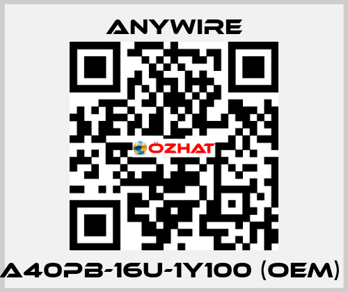  A40PB-16U-1Y100 (OEM)  Anywire