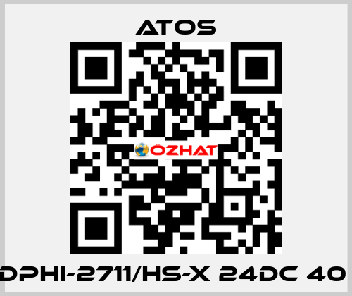 DPHI-2711/HS-X 24DC 40  Atos