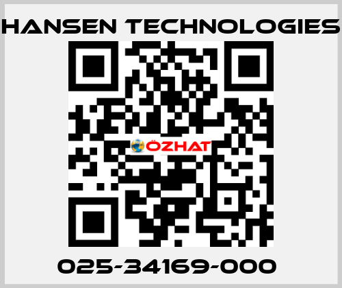 025-34169-000  HANSEN TECHNOLOGIES