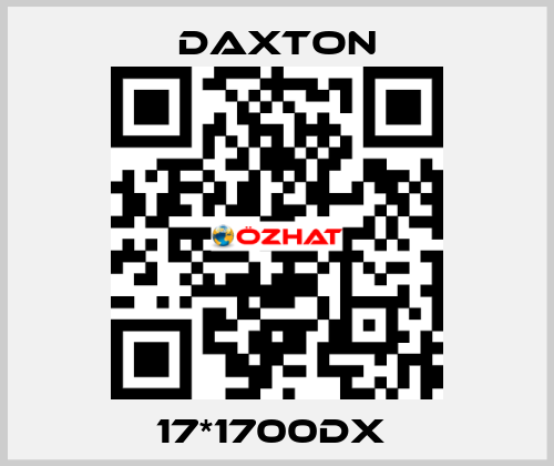 17*1700DX  DAXTON