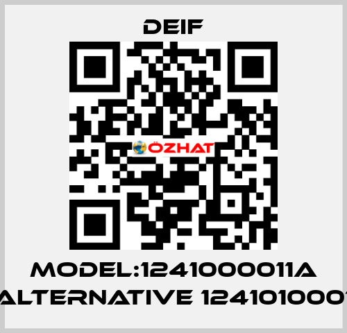 Model:1241000011A alternative 1241010001 Deif