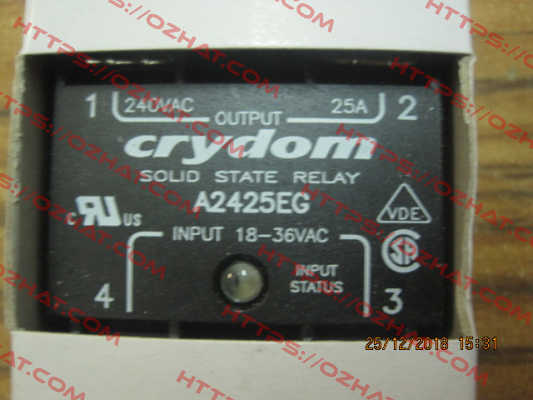 A2425EG (pack x20) Crydom