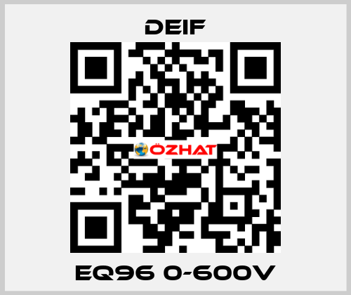 EQ96 0-600V Deif