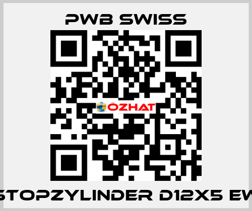 Stopzylinder D12x5 EW PWB Swiss