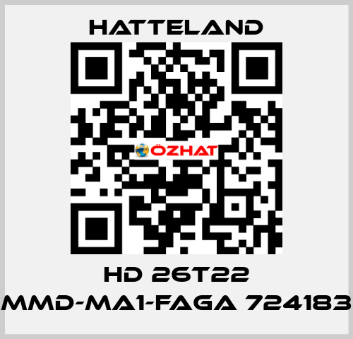 HD 26T22 MMD-MA1-FAGA 724183 HATTELAND