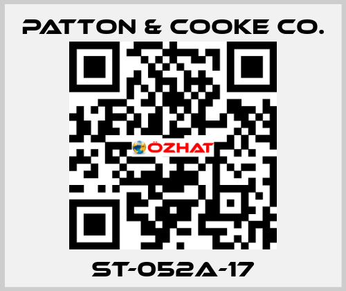 ST-052A-17 Patton & Cooke Co.