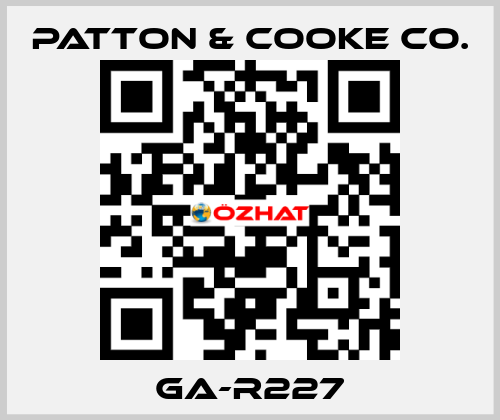 GA-R227 Patton & Cooke Co.