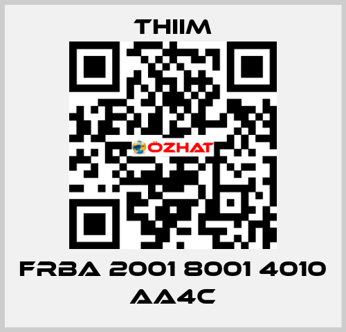 FRBA 2001 8001 4010 AA4C Thiim