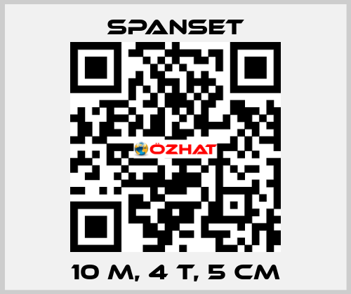 10 M, 4 t, 5 cm SpanSet