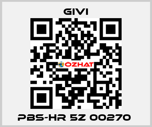 PBS-HR 5Z 00270  Givi