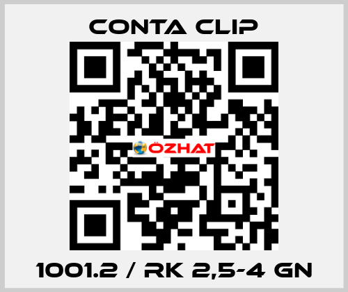 1001.2 / RK 2,5-4 GN Conta Clip