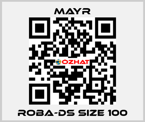 ROBA-DS Size 100 Mayr