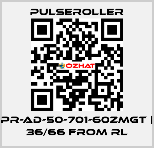 PR-AD-50-701-60ZMGT | 36/66 from RL PULSEROLLER