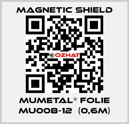 MuMETAL® Folie MU008-12  (0,6m) Magnetic Shield