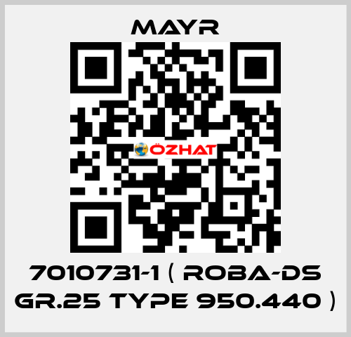 7010731-1 ( ROBA-DS Gr.25 Type 950.440 ) Mayr