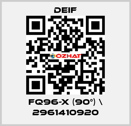 FQ96-x (90°) \ 2961410920 Deif