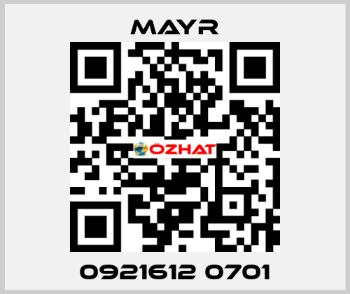 0921612 0701 Mayr