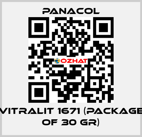 Vitralit 1671 (package of 30 gr) Panacol