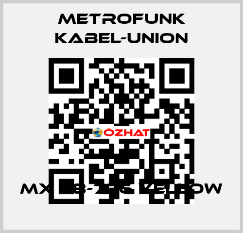 MX 28-736 yellow METROFUNK KABEL-UNION