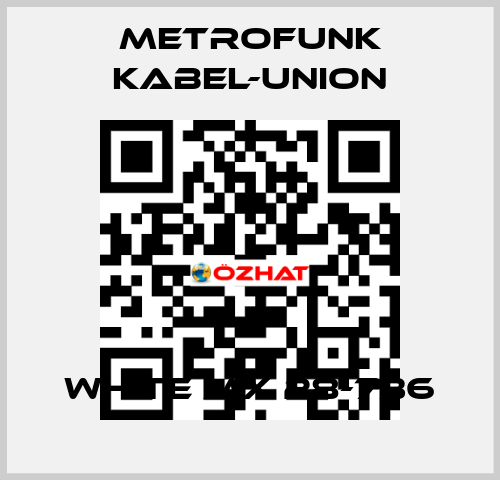 white MX 28-736 METROFUNK KABEL-UNION