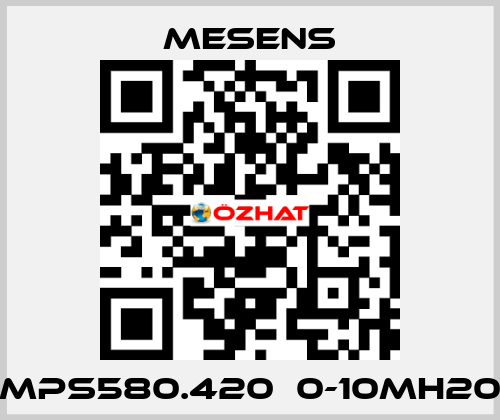 MPS580.420  0-10mH20 Mesens