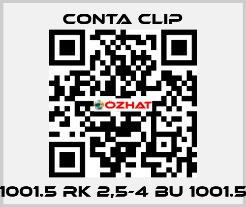 1001.5 RK 2,5-4 BU 1001.5 Conta Clip