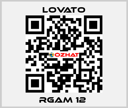 RGAM 12  Lovato