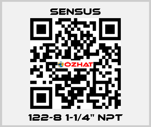 122-8 1-1/4" NPT Sensus