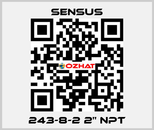 243-8-2 2" NPT Sensus