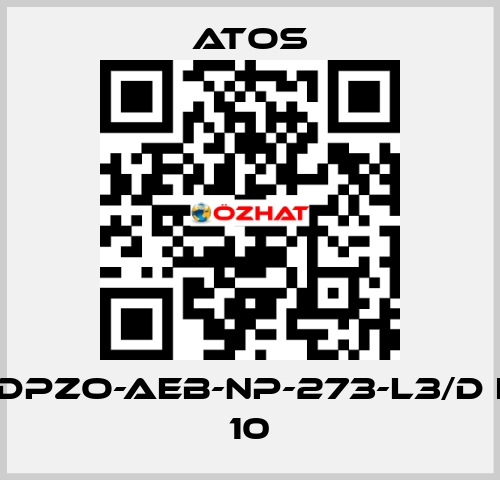 DPZO-AEB-NP-273-L3/D I 10 Atos