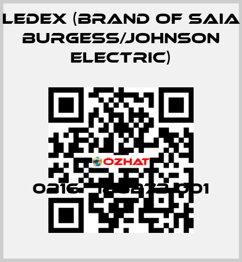 0216   186273-001 Ledex (brand of Saia Burgess/Johnson Electric)