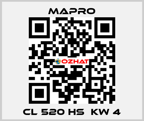 CL 520 HS  kW 4 Mapro