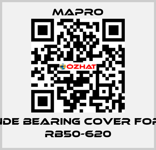 NDE bearing cover for RB50-620 Mapro