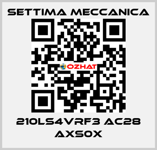 210LS4VRF3 AC28 AXS0X Settima Meccanica