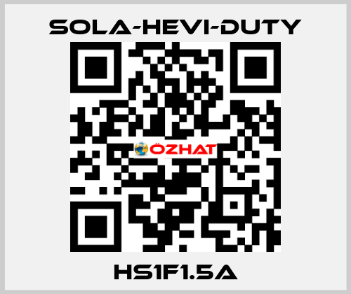 HS1F1.5A Sola-Hevi-Duty